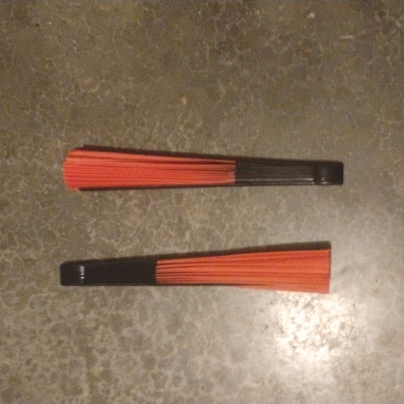 Other - Red and Black 2 Pack Of Handheld Fans